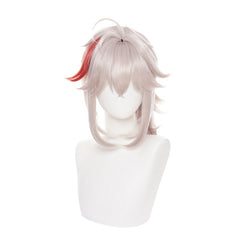 Men's Handsome Grey Hair Wig Headgear