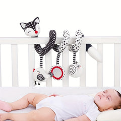 Fox Bed Hanging Stroller Pendant Plush Toy