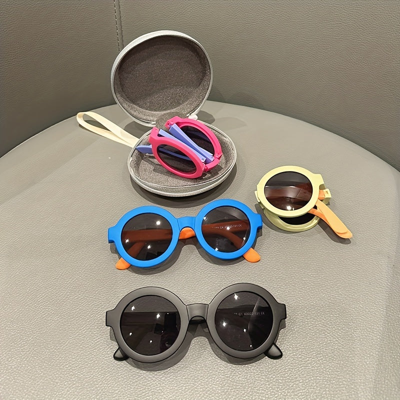 Kids Cartoon Sunglasses UV Protection with Box