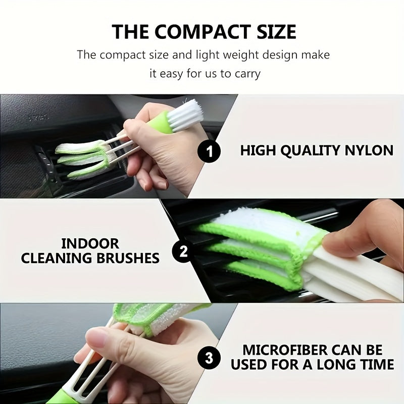 Car Vent Brush & Dust Cleaner for Interior Cleaning