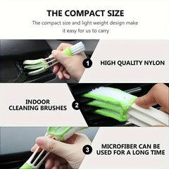 Car Vent Brush & Dust Cleaner for Interior Cleaning