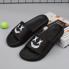 Men's Non Slip Slides Lightweight Quick Dry Slippers