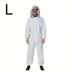Ventilated Beekeeping Suit with Veil Hood - Stay Safe While Beekeeping