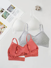3pcs Sexy Camisole Push Up Bras for Women