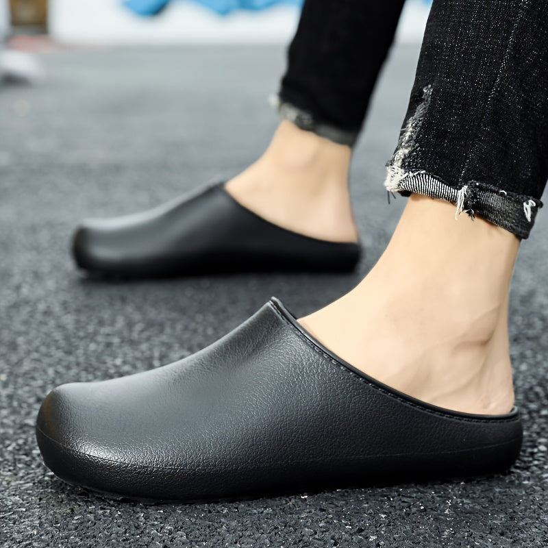 Closed Toe Slippers Non Slip House Shoes Indoor Outdoor Beach Sandals