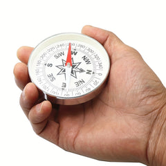 Outdoor Aluminum Compass for Sailing Cycling Hiking