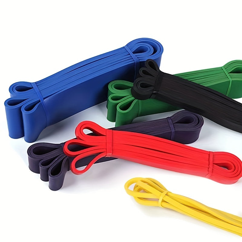 TPE Latex Yoga Resistance Band Fitness Stretching Rope for Body Shaping