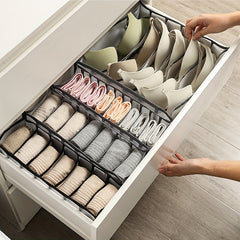 Underwear Drawer Organizer Storage Box Divider Socks Bra