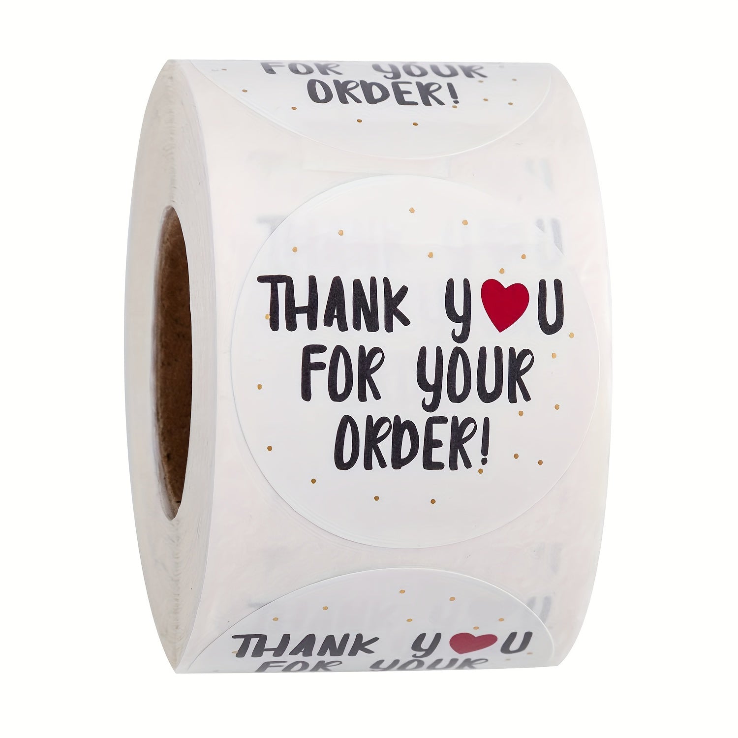 500pcs Thank You Order Sticker DIY Small Business Shop Packing Bag
