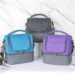 Reusable Drawstring Lunch Bag For School Portable Lunch Box Bag