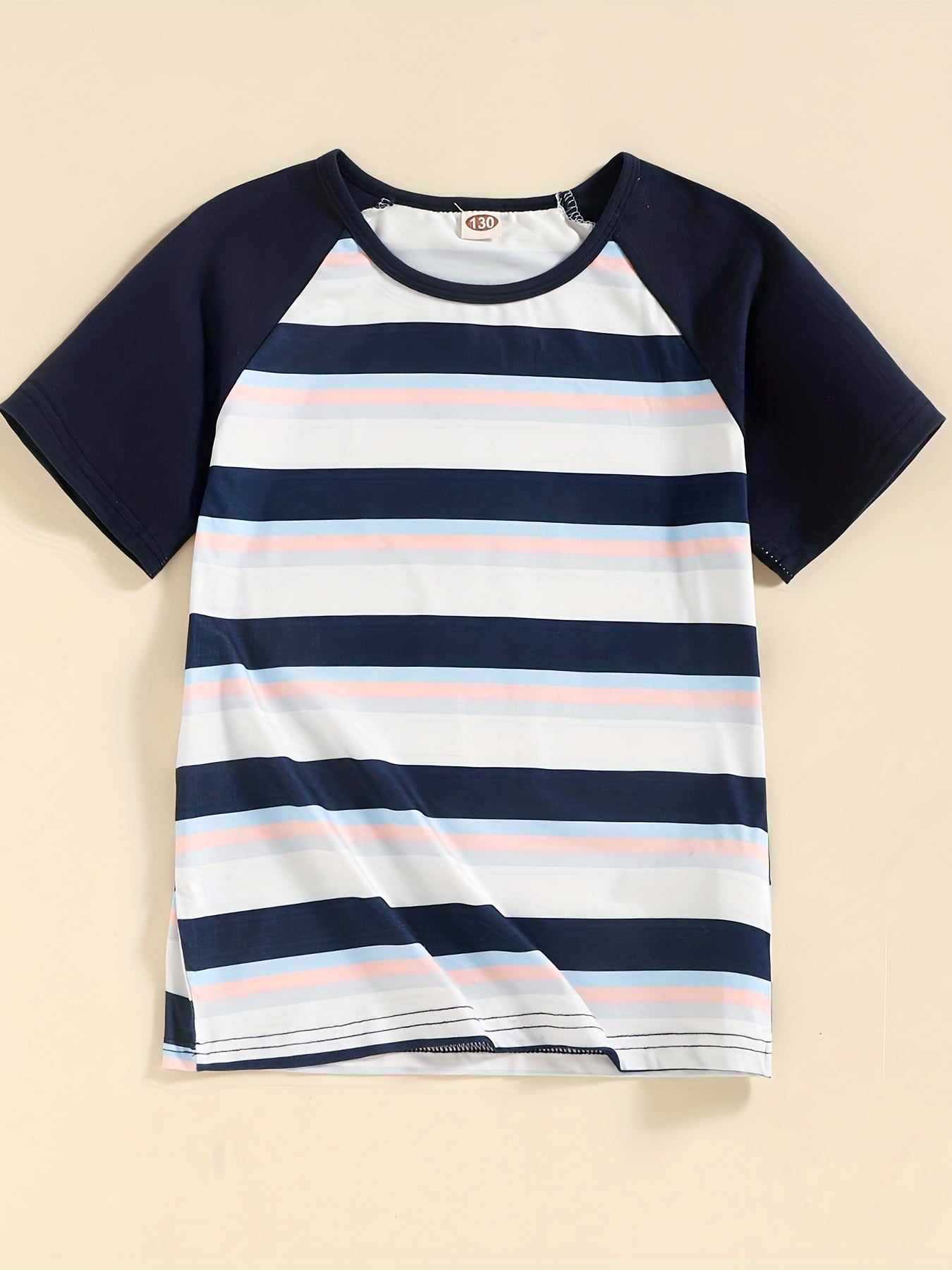 Striped T-shirts for Man and Boy, Floral Dresses for Woman and Girl