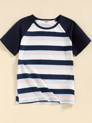 Striped T-shirts for Man and Boy, Floral Dresses for Woman and Girl