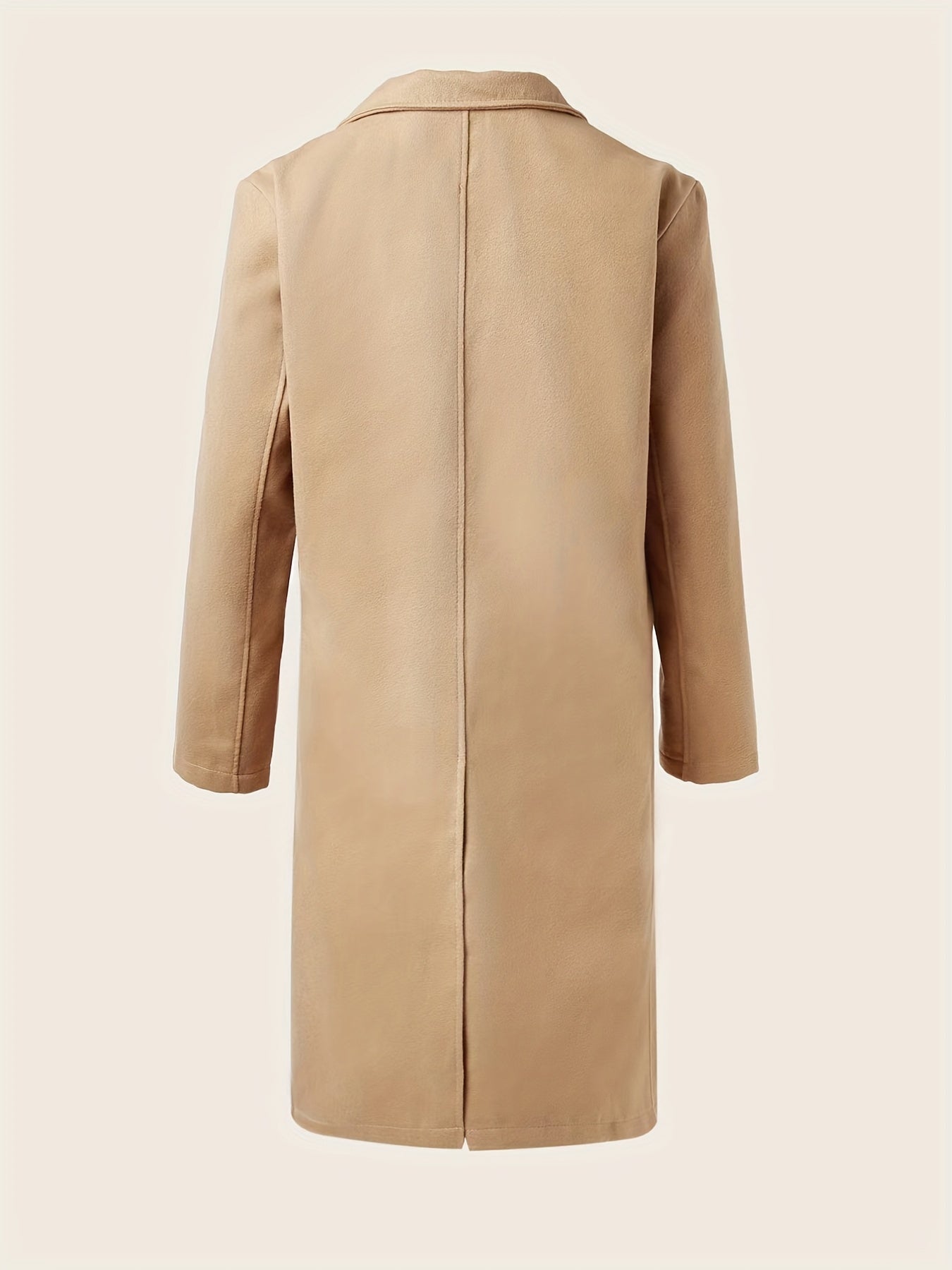 Men's Retro Trench Coat Single Breasted Overcoat