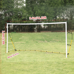 Portable Quick Assembly Soccer Training Goal Net