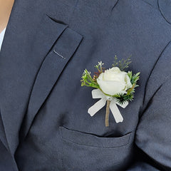 2pcs Man Corsage Wedding Accessories Ideal Gift