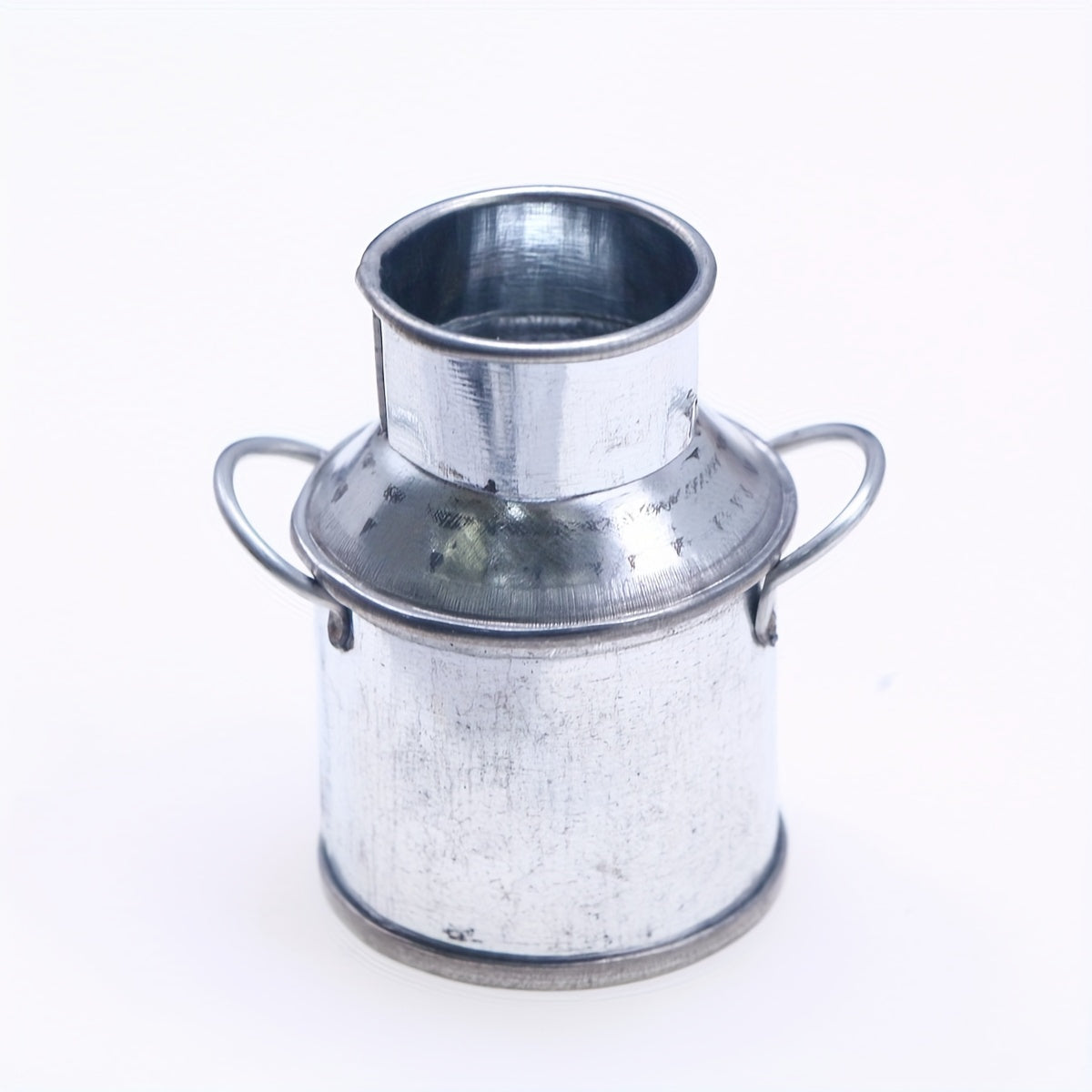 Mini Tin Flower Pot Gardening Scene Small Milk Pot Iron Bucket Flower Arrangemen