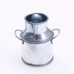 Mini Tin Flower Pot Gardening Scene Small Milk Pot Iron Bucket Flower Arrangemen