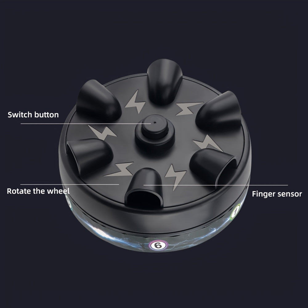 Six Finger Polygraph Finger Shock Absorber Game Test Pressure Relief Prank Toy
