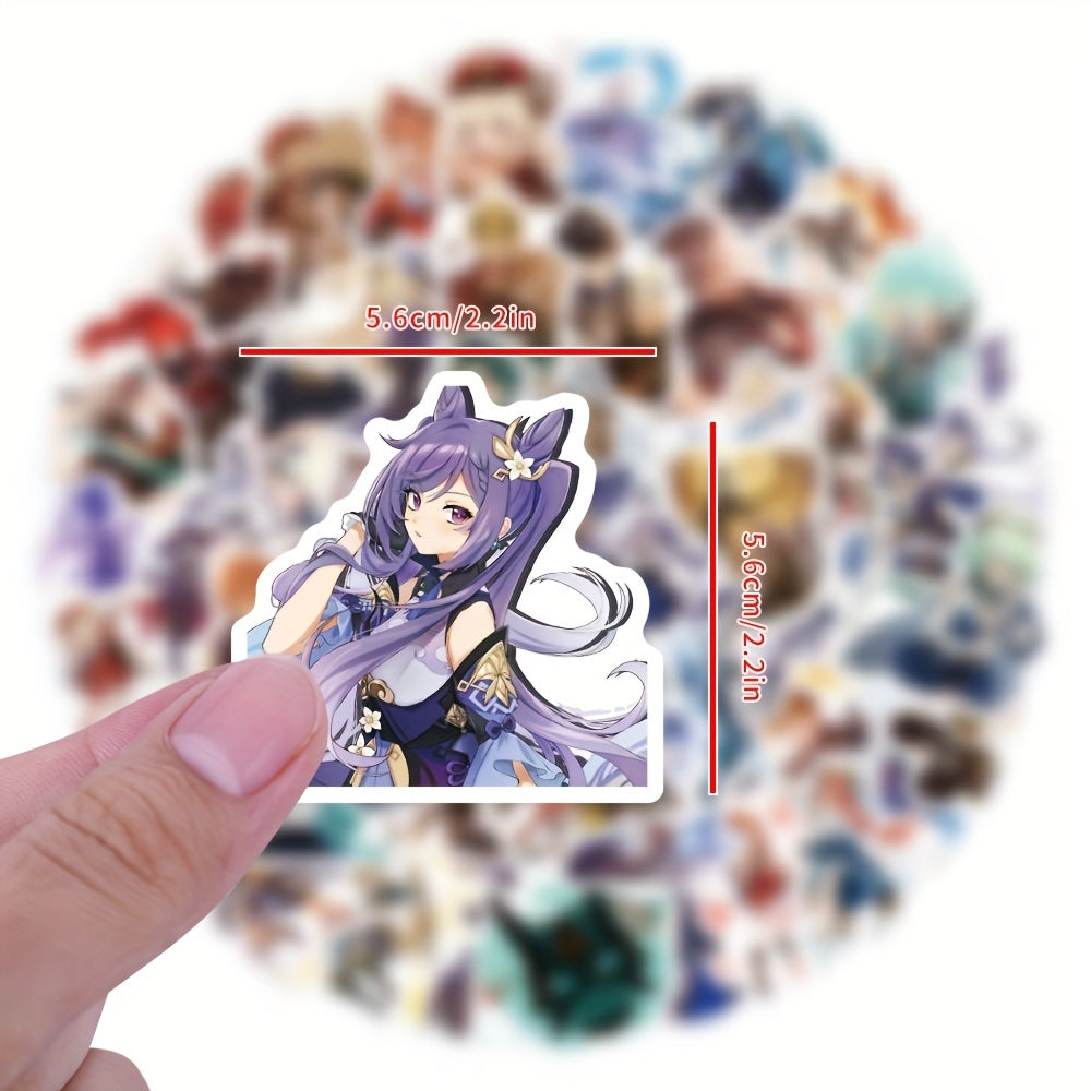 50pcs Anime Cartoon Stickers Laptop Water Bottle Luggage for Adults