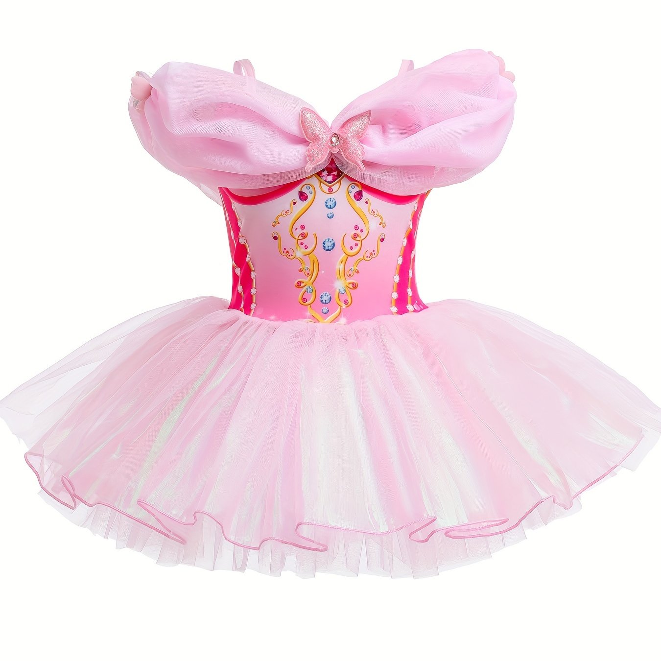 Princess Tutu Dress Girls Ballet Leotard Kids Clothes Gift