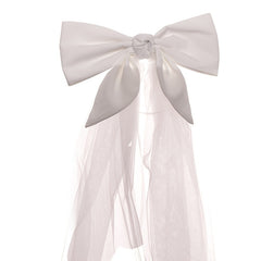 Bachelorette Party Hair Bow Wedding Hair Accessories Women Bow Veil Bride