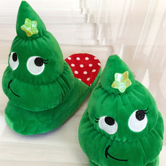 Women's Christmas Tree Funny Novelty Slippers
