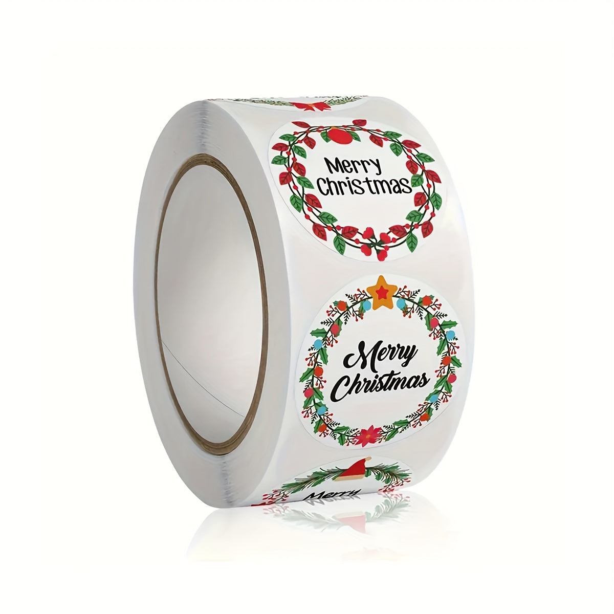 500pcs Merry Christmas Gift Label Stickers DIY Baking Gift Sealing Stickers