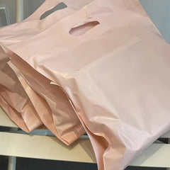 15pcs Solid Self-adhesive Packaging Bag 14 Silk Transport Bag