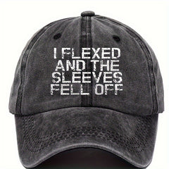 Printed Baseball Cap Adjustable Vintage Dad Hat Outdoor Sun Hat Fishing