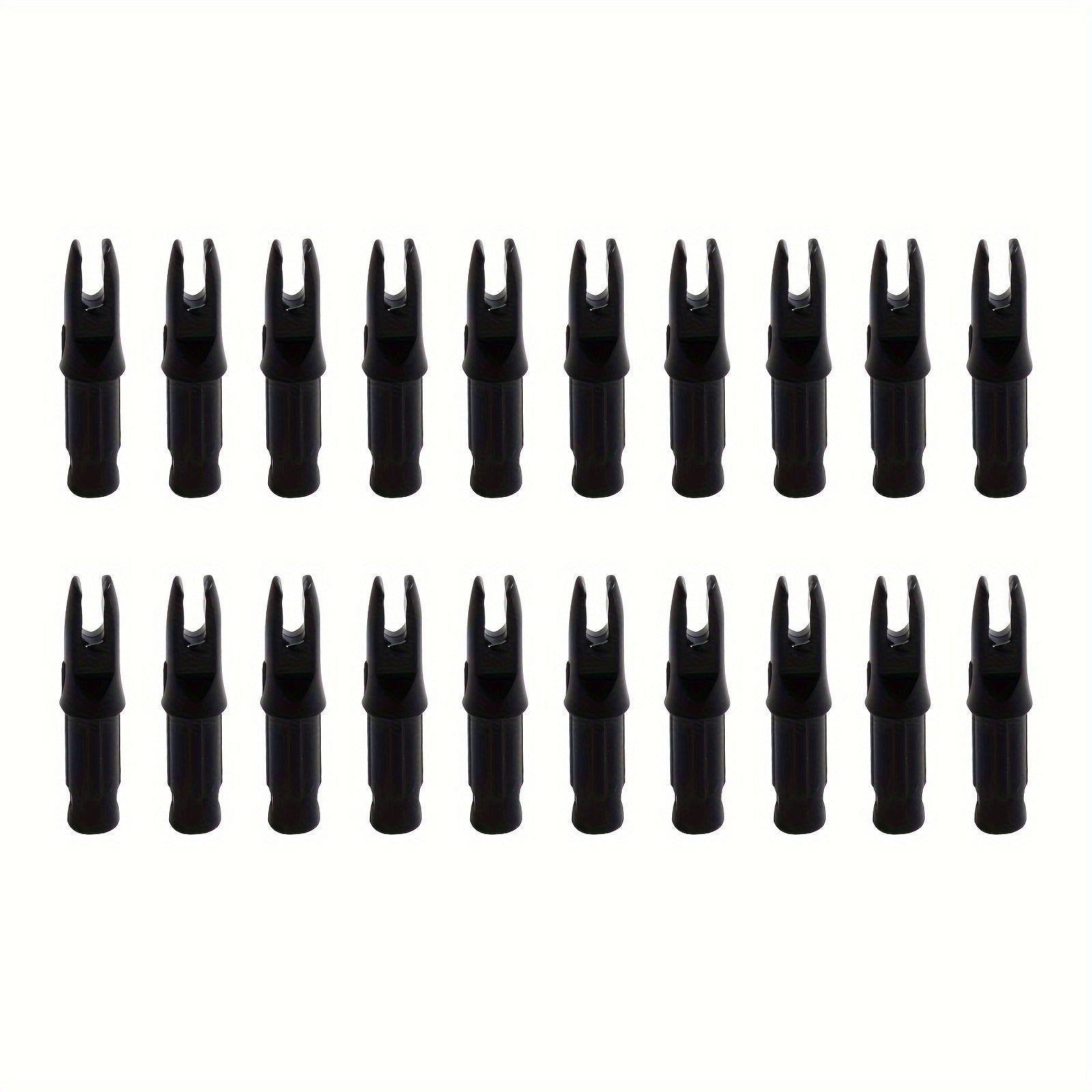 20pcs Arrow Nock For 0.244in Inside Diameter Shaft Archery Accessory