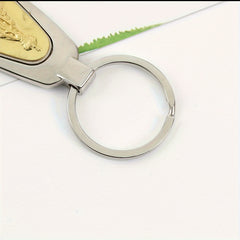 Zinc Alloy Keychain Pendant for Car Keys Backpacks Wallets