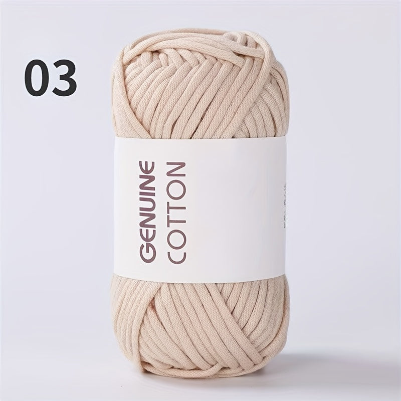 2pcs Heart Filling Cotton Hand Woven Coarse Wool Yarn Ball Crochet DIY Thread