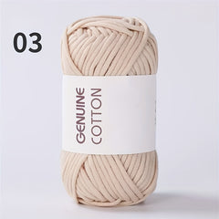 2pcs Heart Filling Cotton Hand Woven Coarse Wool Yarn Ball Crochet DIY Thread