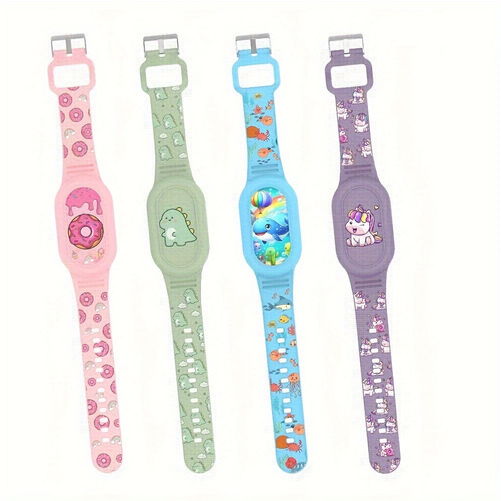 Comfortable Strap for Galaxy SmartTag2 - Playful Animal Patterns