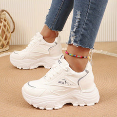Sports Sneakers with Hidden Heel for Women
