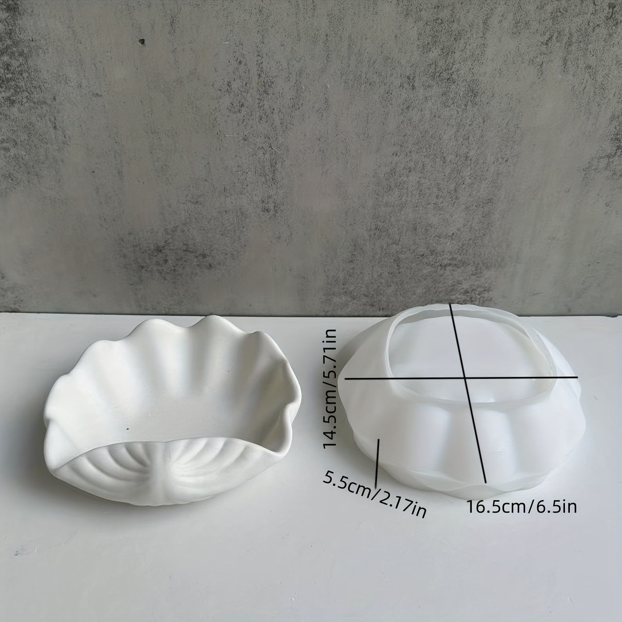 Conch Shell Silicone Mold for DIY Storage Tray Making