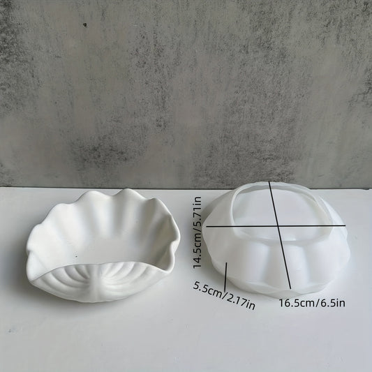 Conch Shell Silicone Mold for DIY Storage Tray Making