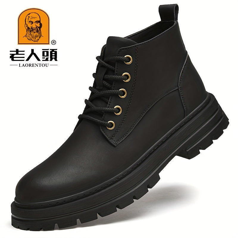 Men's Winter Outdoor Hiking Boots - Non Slip Work Shoes