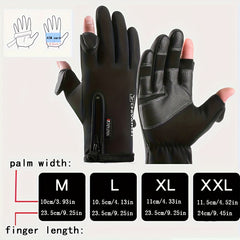 Winter Touchscreen Gloves For Texting And Running In Cold Weather