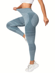 High Waist Hip Lift Yoga Fitness Pants Quick Drying Leggings