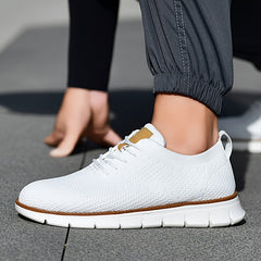 Men's Breathable Sneakers Non Slip Lace Up Shoes