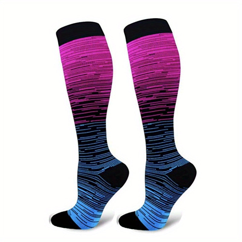 Compression Socks 20-30 mmHg for Men & Women, 6 Pairs