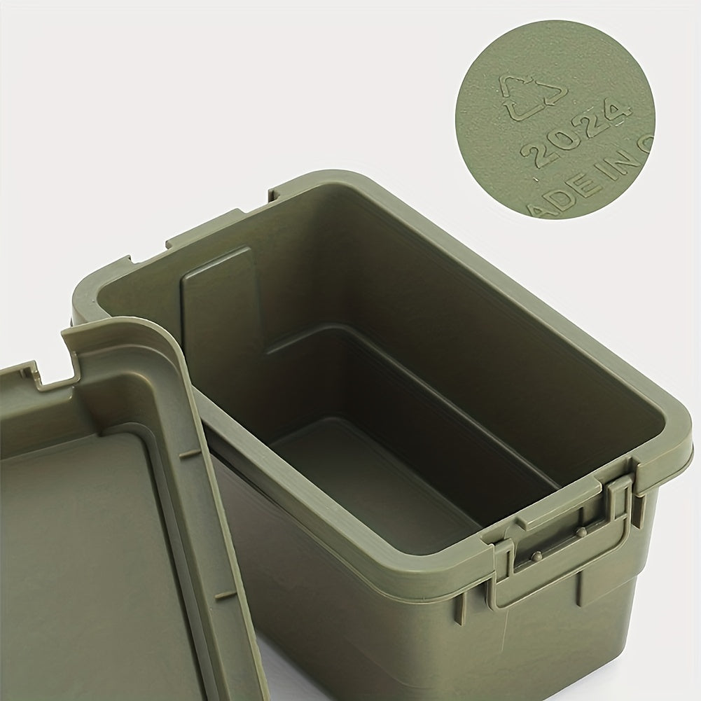 Outdoor Camping Mini Plastic Storage Box Desktop Seasoning Bottle Storage Box