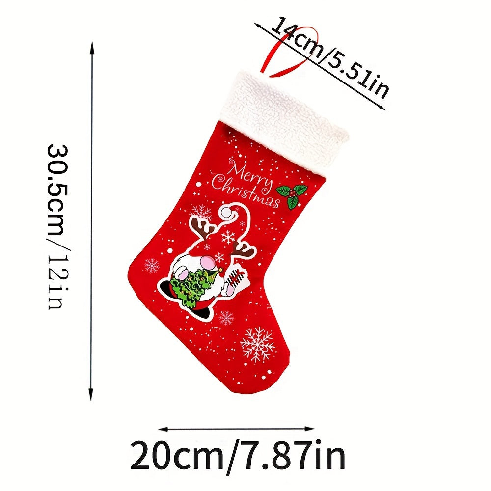 Christmas Stockings Gift Bag Santa Gift Stockings Mantelpiece Stockings