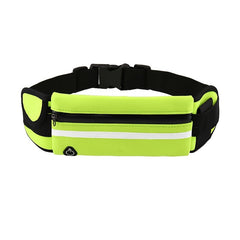 Reflective Fanny Pack Waist Bag with Bottle Holder