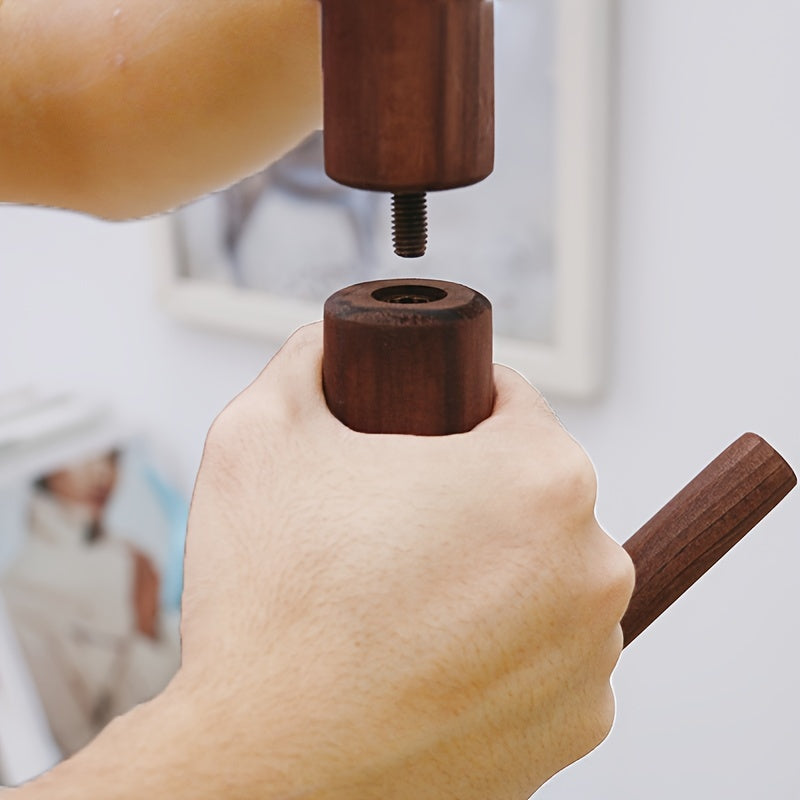 Wooden Coat Rack Floor standing Bedroom Vertical Coat Rack
