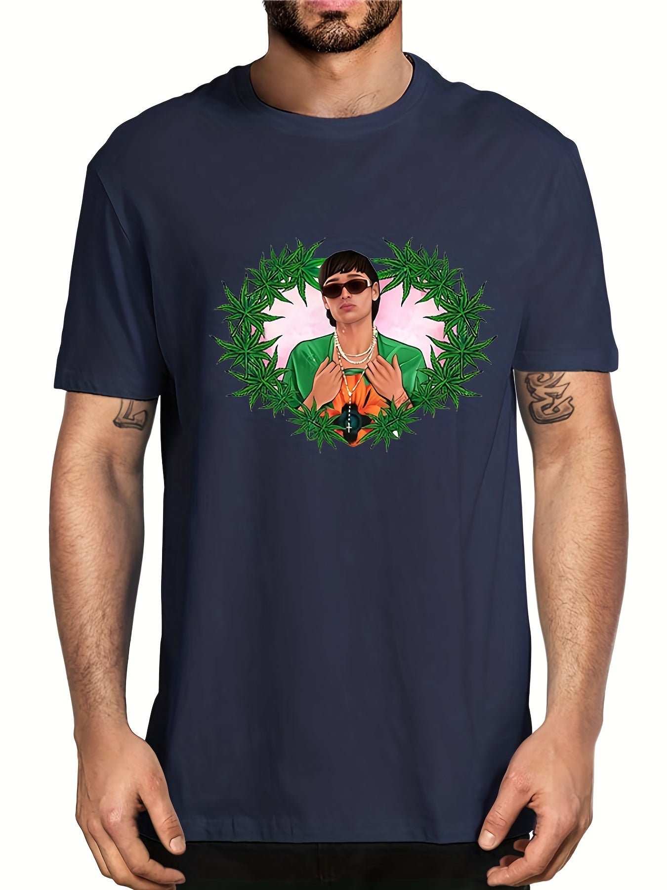 Men's Lightweight Graphic T-Shirt for Summer Fun
