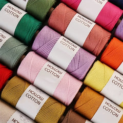 150g Solid Cotton Yarn for Crocheting & Knitting