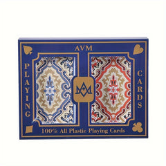 2pcs Waterproof Playing Cards for Card Game Entertainment