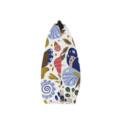 Butterfly Grasses & Flowers Cosmetic Bag Small Roomy Zipper Makeup Pouch